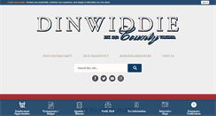 Desktop Screenshot of dinwiddieva.us